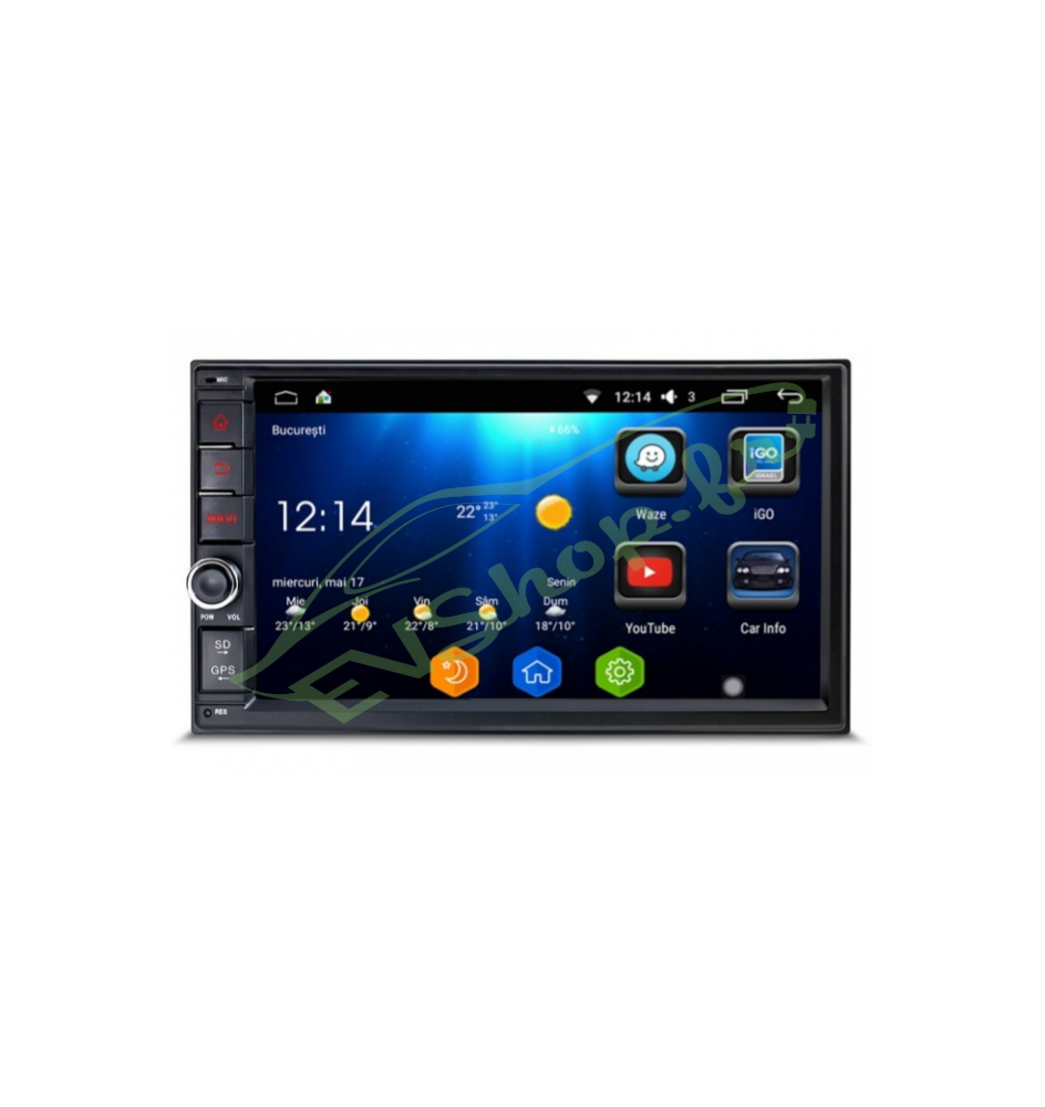 Auto PC 2DIN Universeel Android NAVD-MT7200