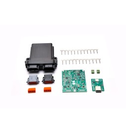 Schnelllade-CCS2-Controller mit Anschlüssen und Pins sowie WLAN-Modul