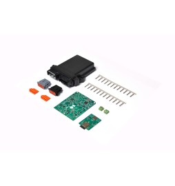 Controlador CCS2 de carga rápida con conectores, pines y módulo Wi-Fi