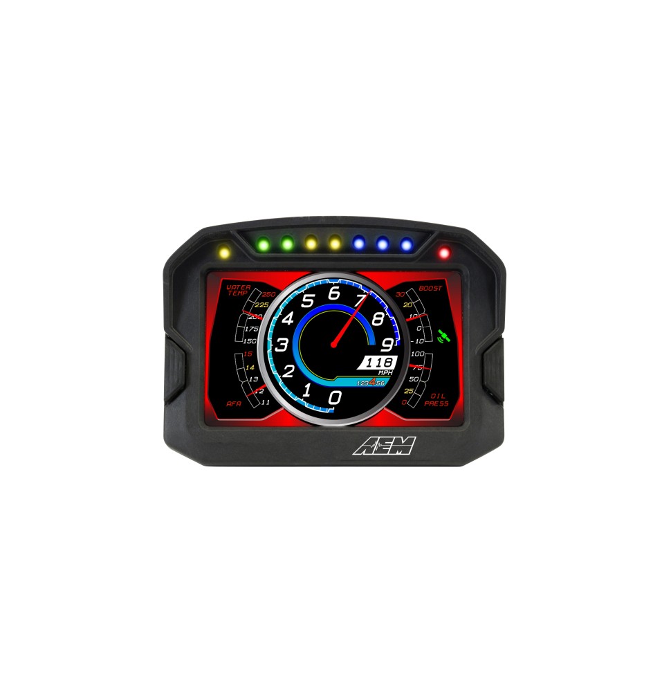 AEM CD-5G Carbon Non-Logging Display met interne GPS