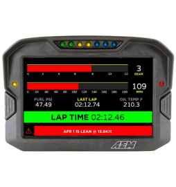 Display AEM CD-7 Carbon senza registrazione/senza GPS