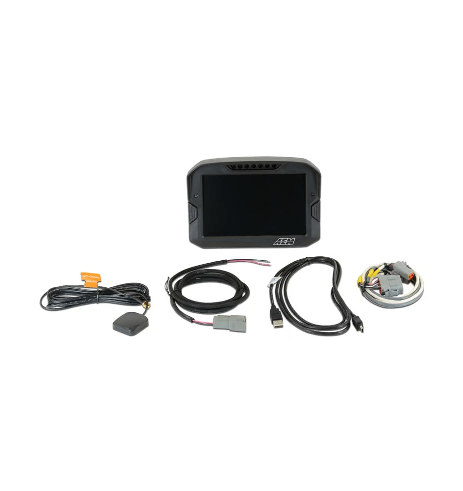 AEM CD-7G Carbon Non-Logging Display met interne GPS