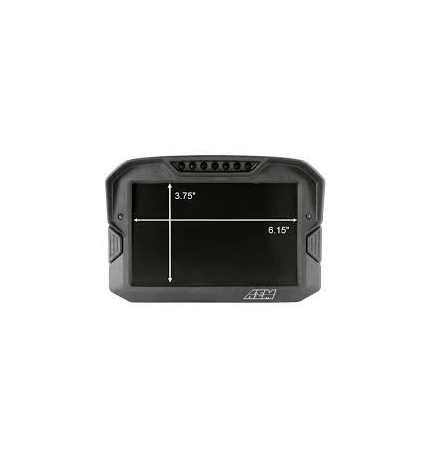 AEM CD-7LG koolstofregistratiedisplay met interne GPS