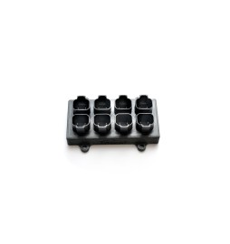 8 port CAN HUB with connectors